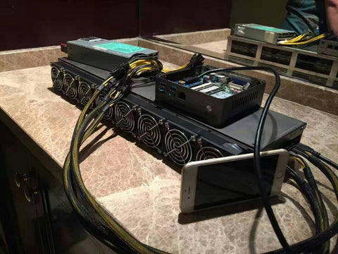 Ethereum miner  2Batch1 200MH/s include power supply.