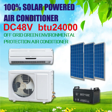 100% Solar Powered air conditioner, frequency conversion conditioning